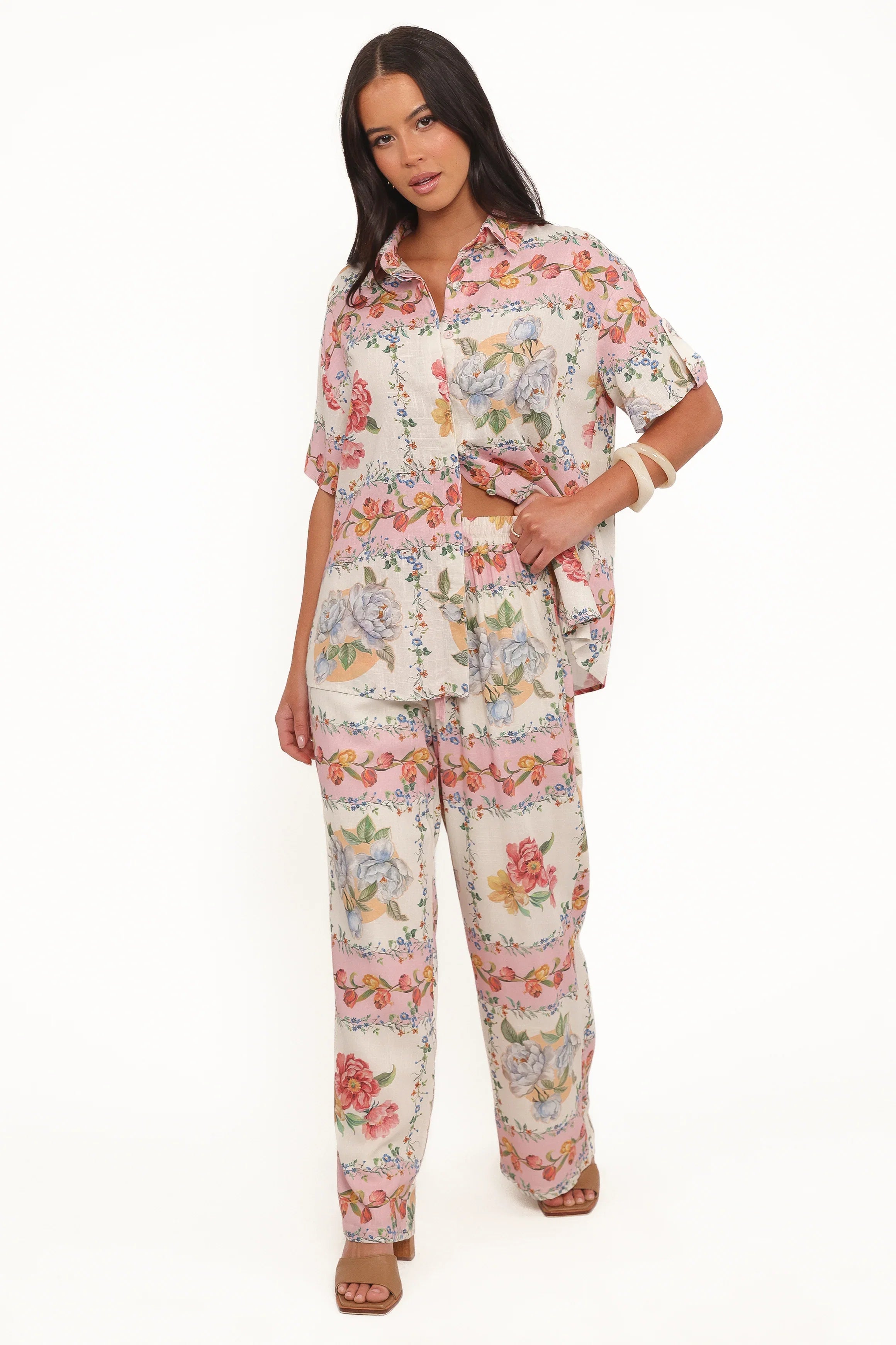 Cascais Pants Rose Tile