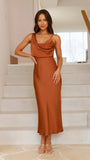 Audrey Maxi Dress Copper