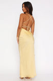 Its Not The Same Maxi Dress Lemon