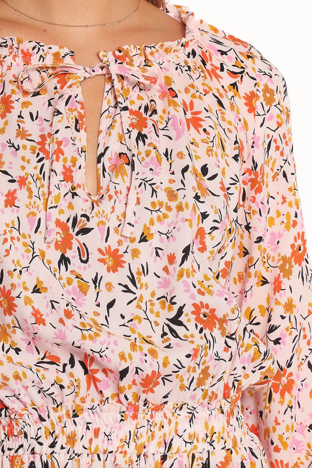 Kealan Dress Pink Ditsy floral