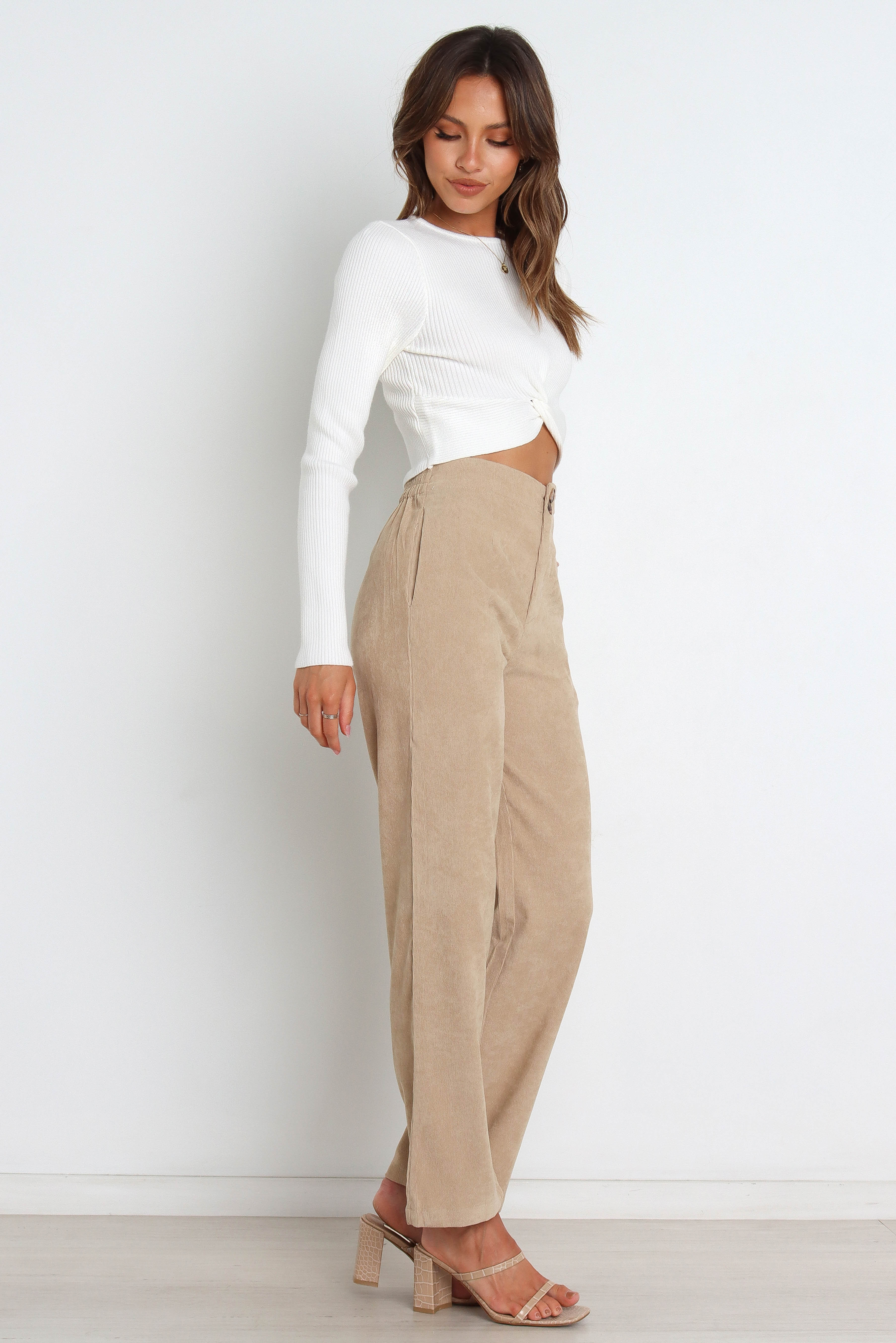 Provence Knit Sweater White
