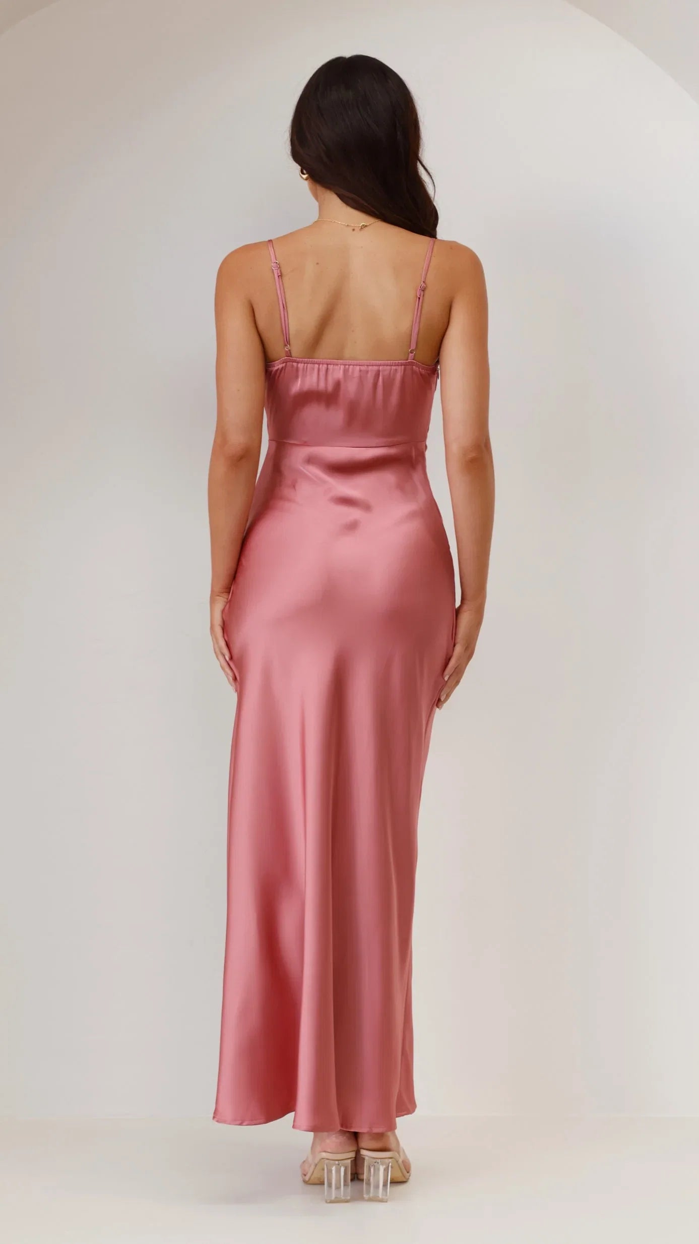 Ilana Maxi Dress Baked Rose