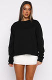 Staying Ahead Long Sleeve Tee Black