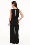 Brenna Cotton Jumpsuit Black