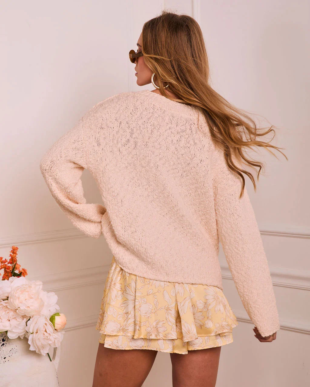 Styled Softly Oversized Knit Sweater