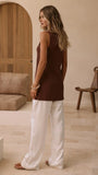 Mischa Top Brown
