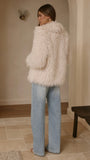 Chantelle Fur Jacket Cream