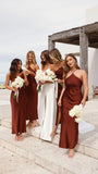 Nyla Maxi Dress Brown