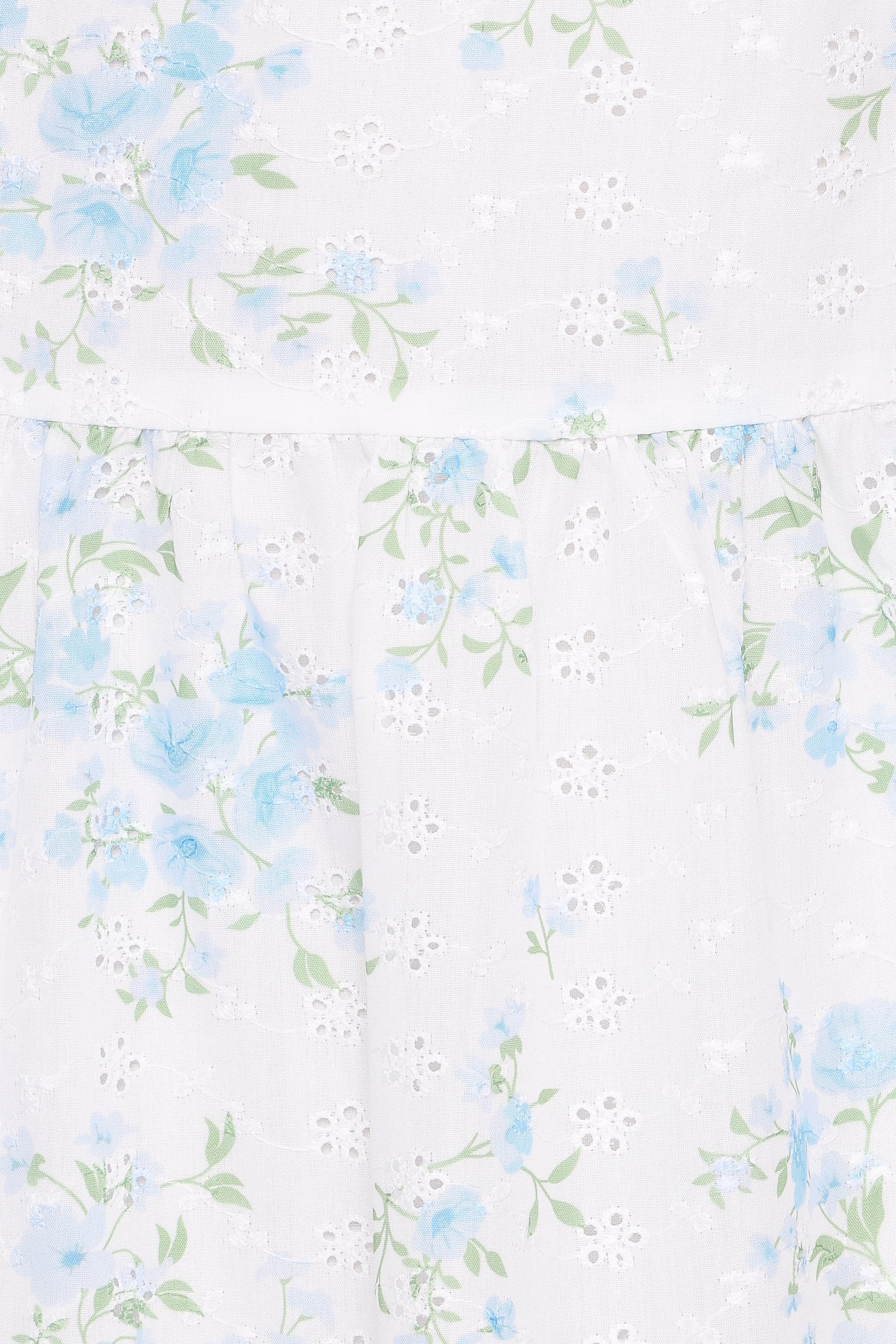 Botanique Midi Dress Blue Floral