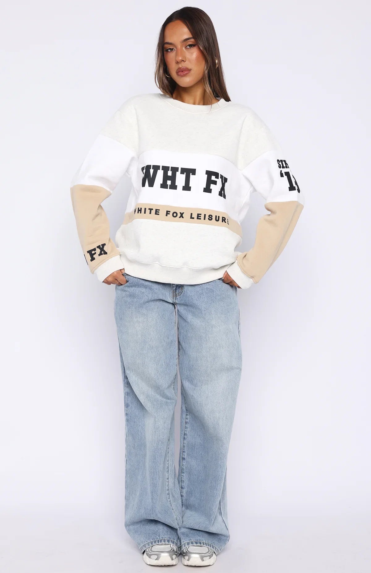 Latest And Greatest Oversized Sweater Neutral