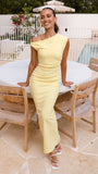 Lilah Maxi Dress Yellow