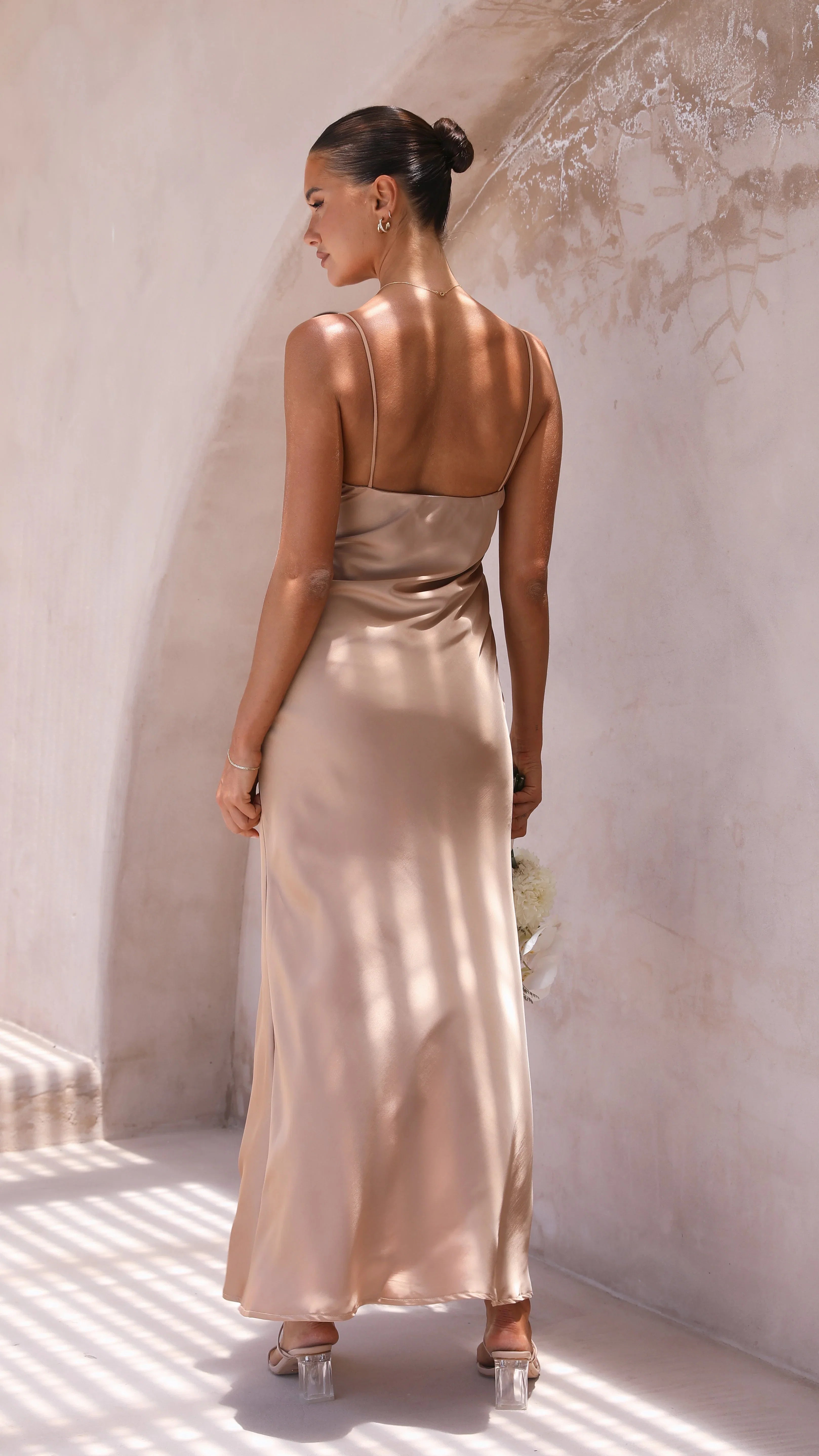 Ziah Maxi Dress Latte