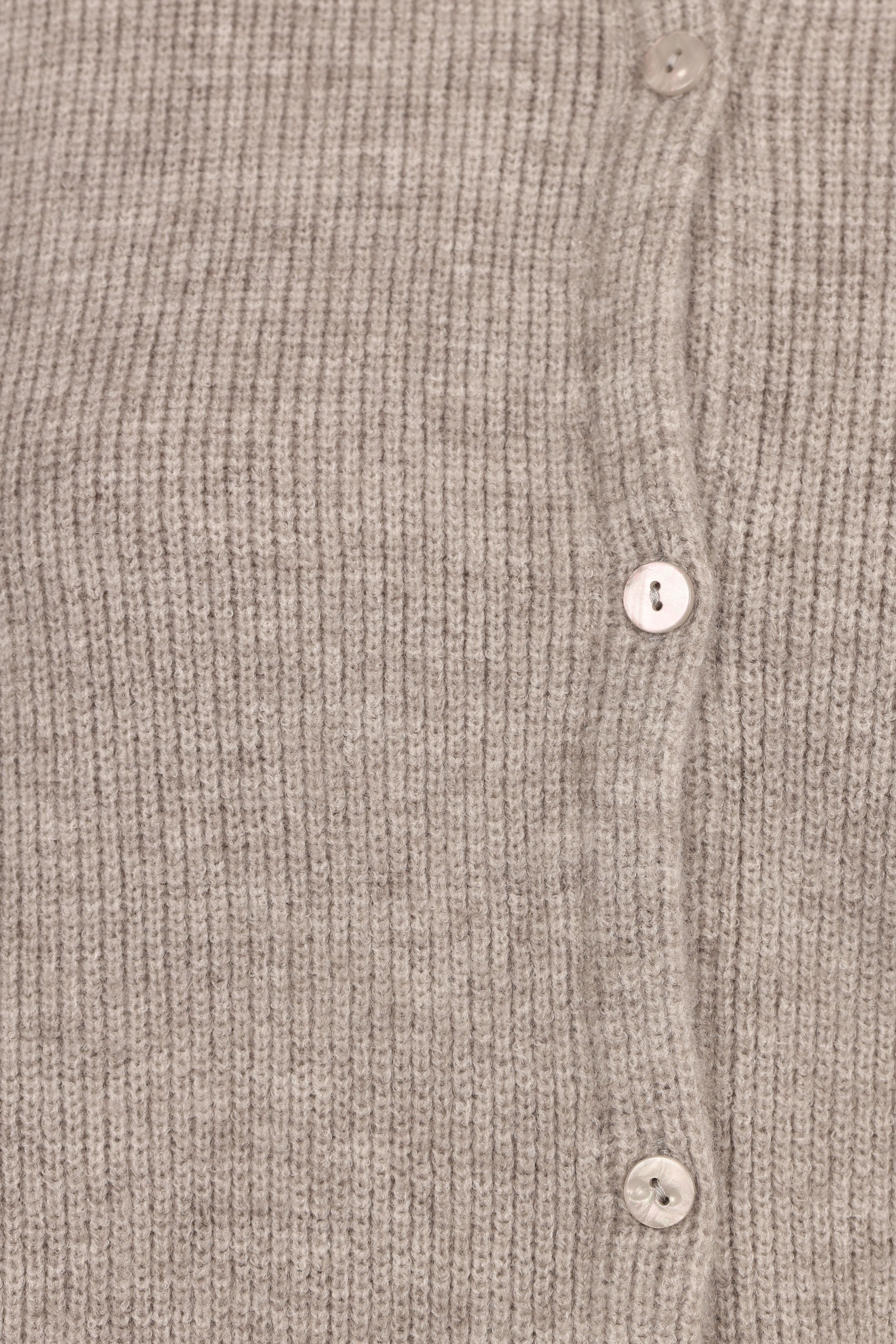 Astor Classic Button Up Cardigan Light Grey