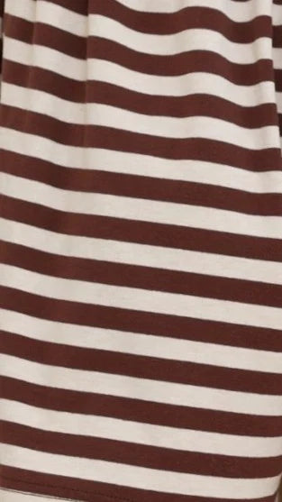 Marley Shorts Chocolate Stripe