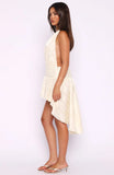 What Im Searching For Mini Dress Cream