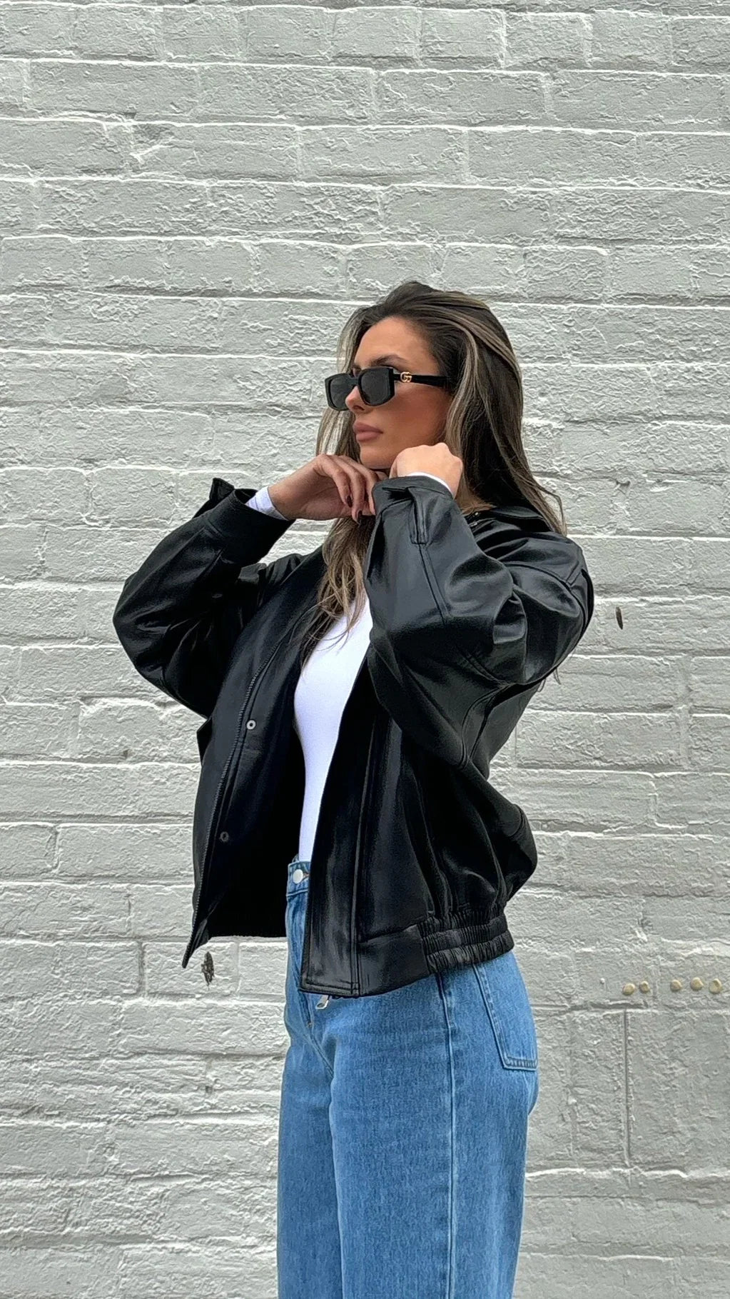 Kenny Bomber Jacket Jet Black