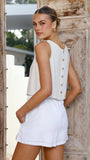 Persephone Crop Top Natural