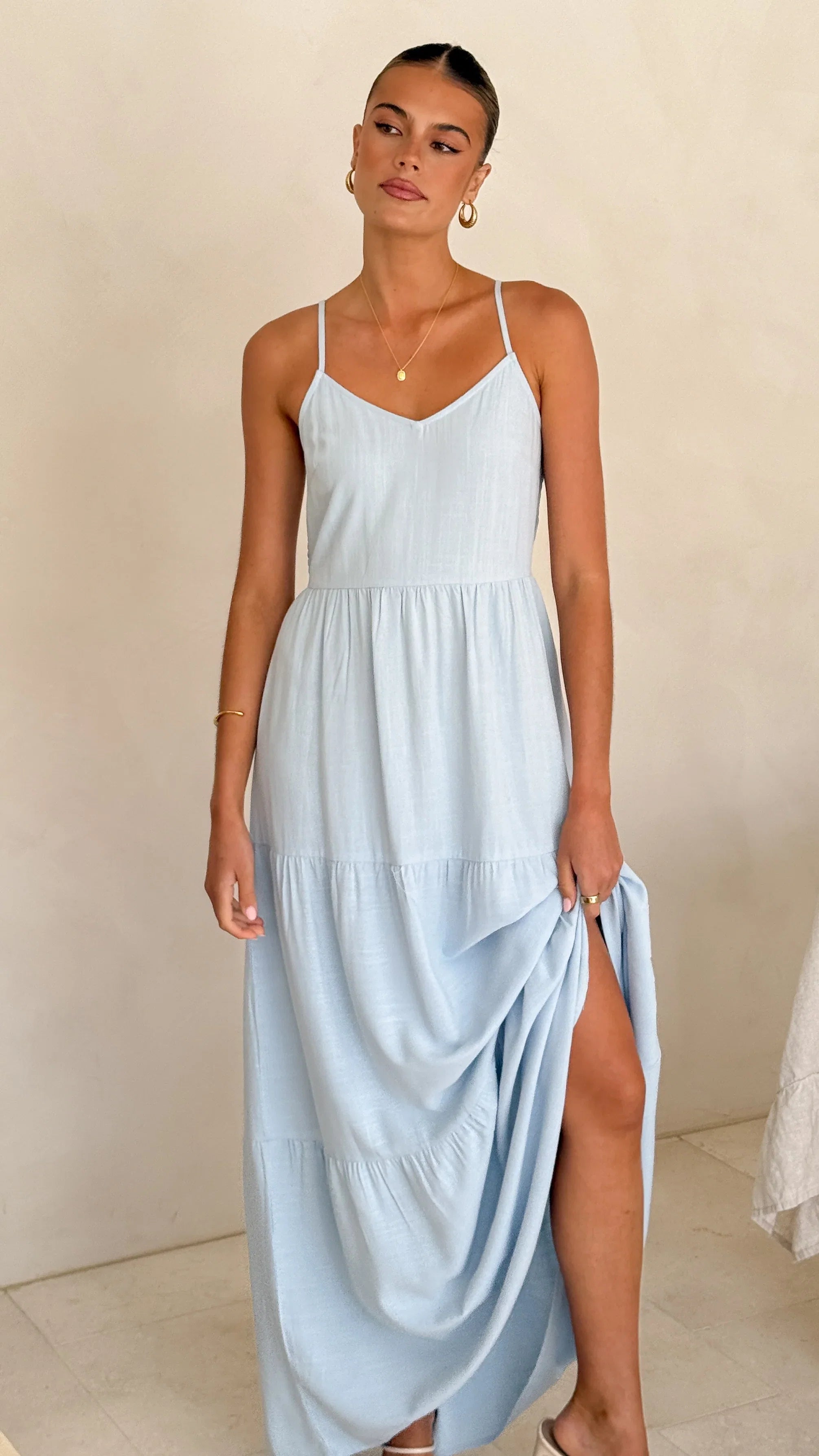 Shelley Maxi Dress Blue