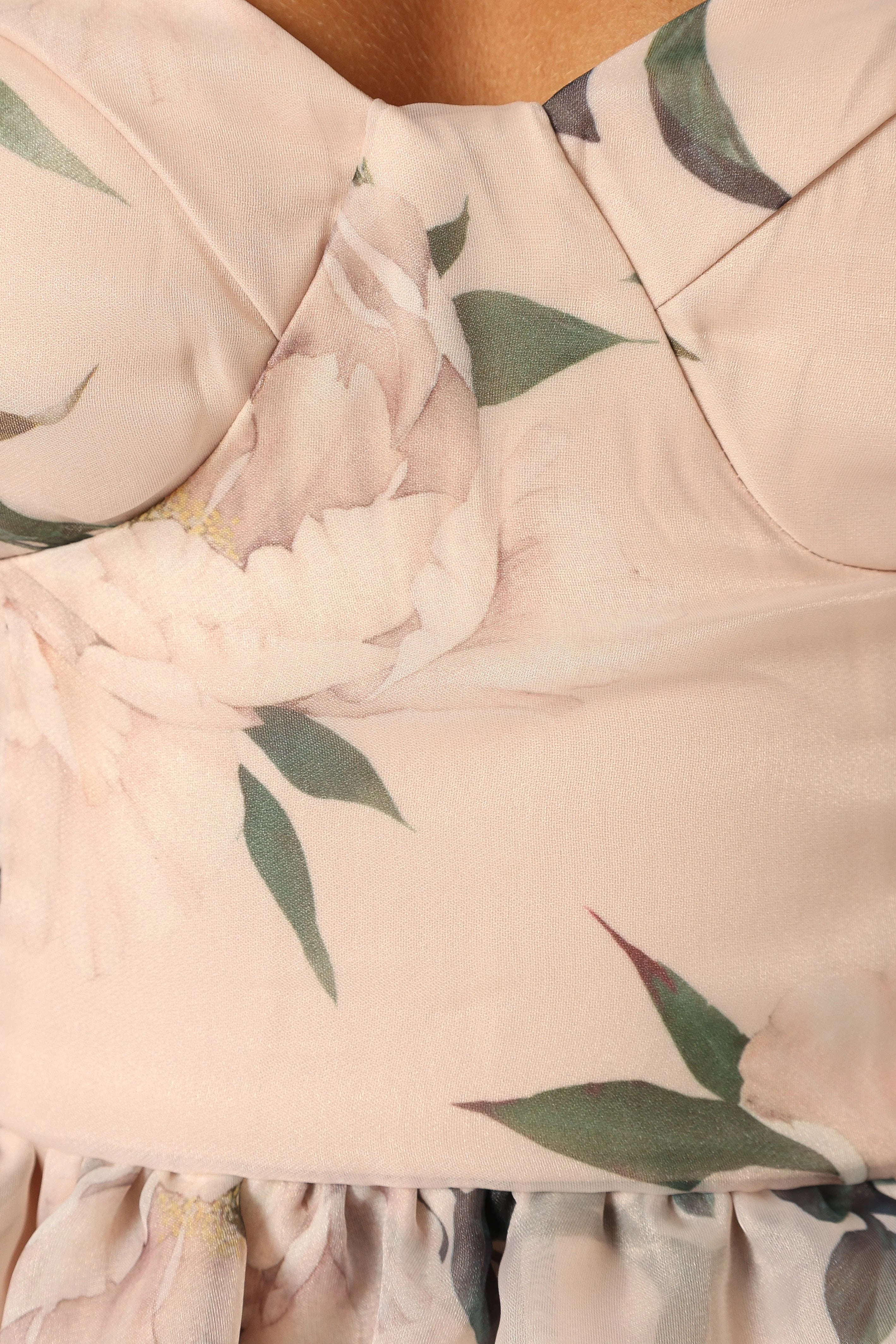 Kennie Midi Dress Pink Floral