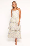 Iveta Midi Dress Multi Floral