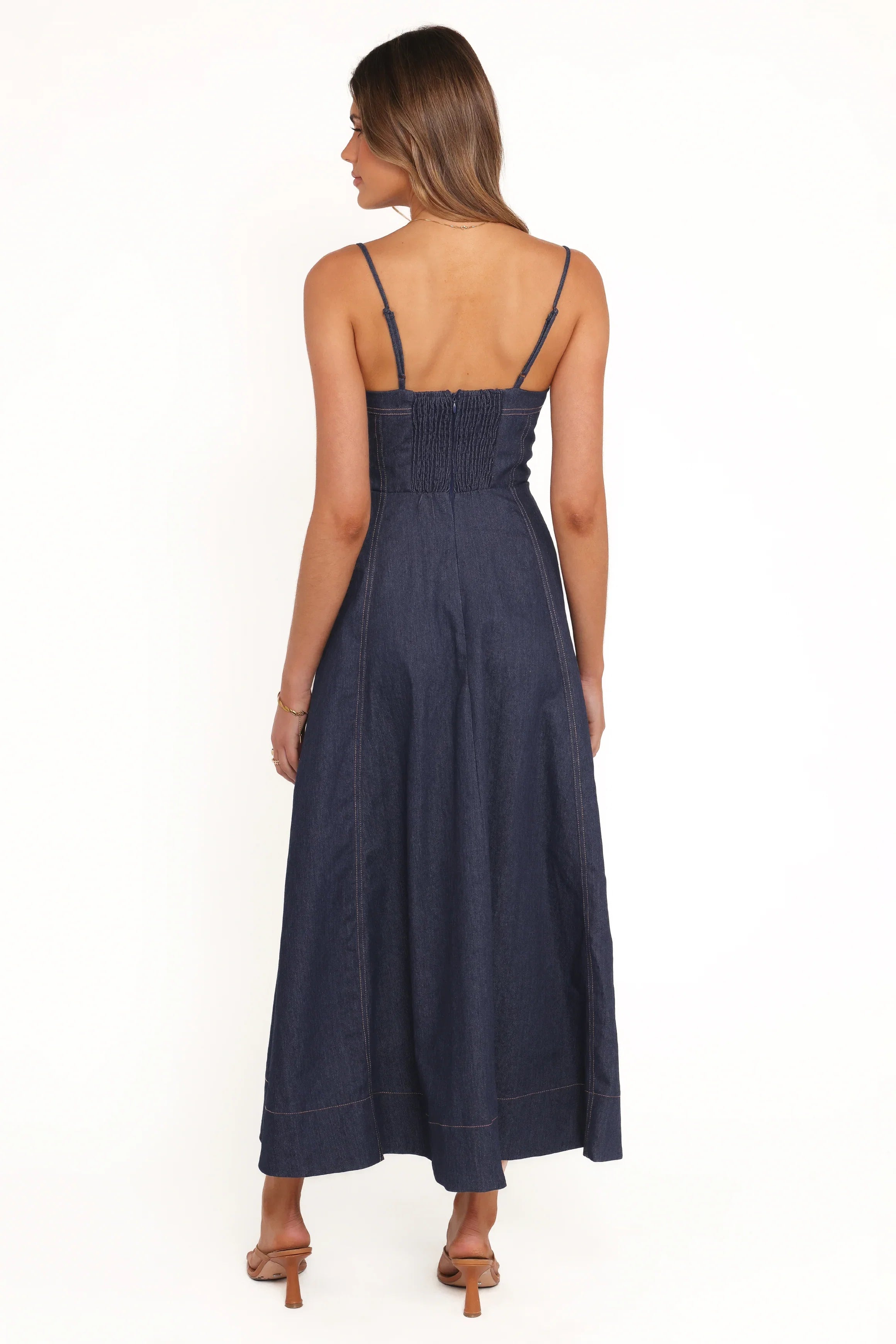 Marsden Denim Midi Dress Indigo