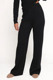 Elliot Knitted Pant Set Black