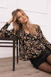 Daphne Top Midnight Taupe