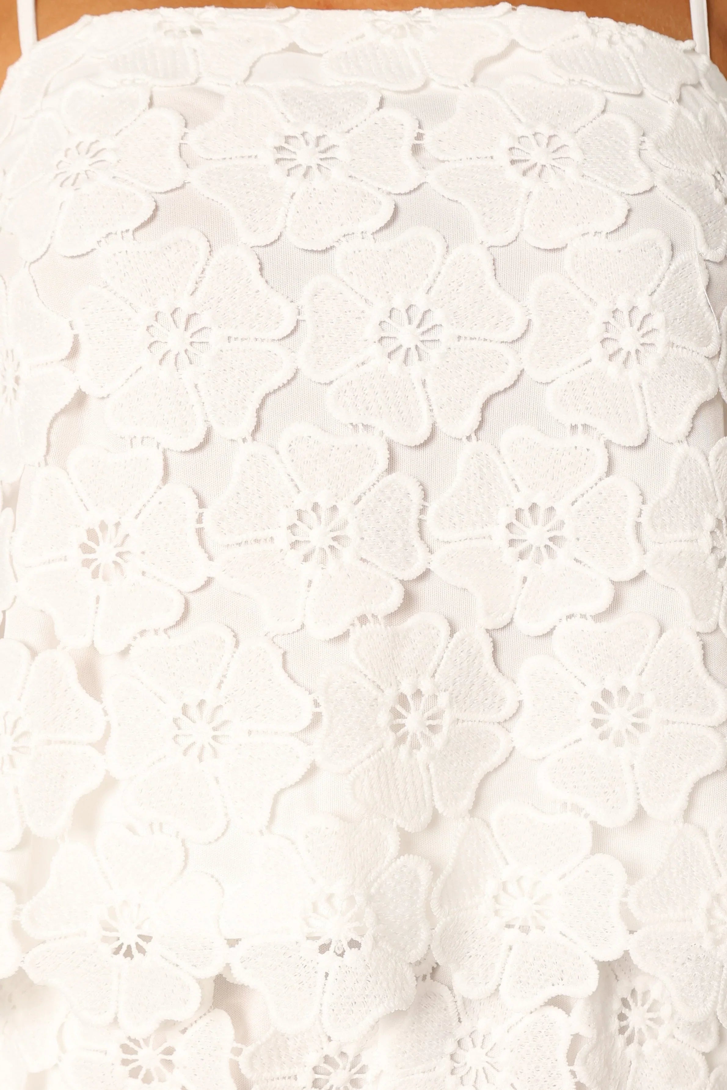 Violet Short Set White