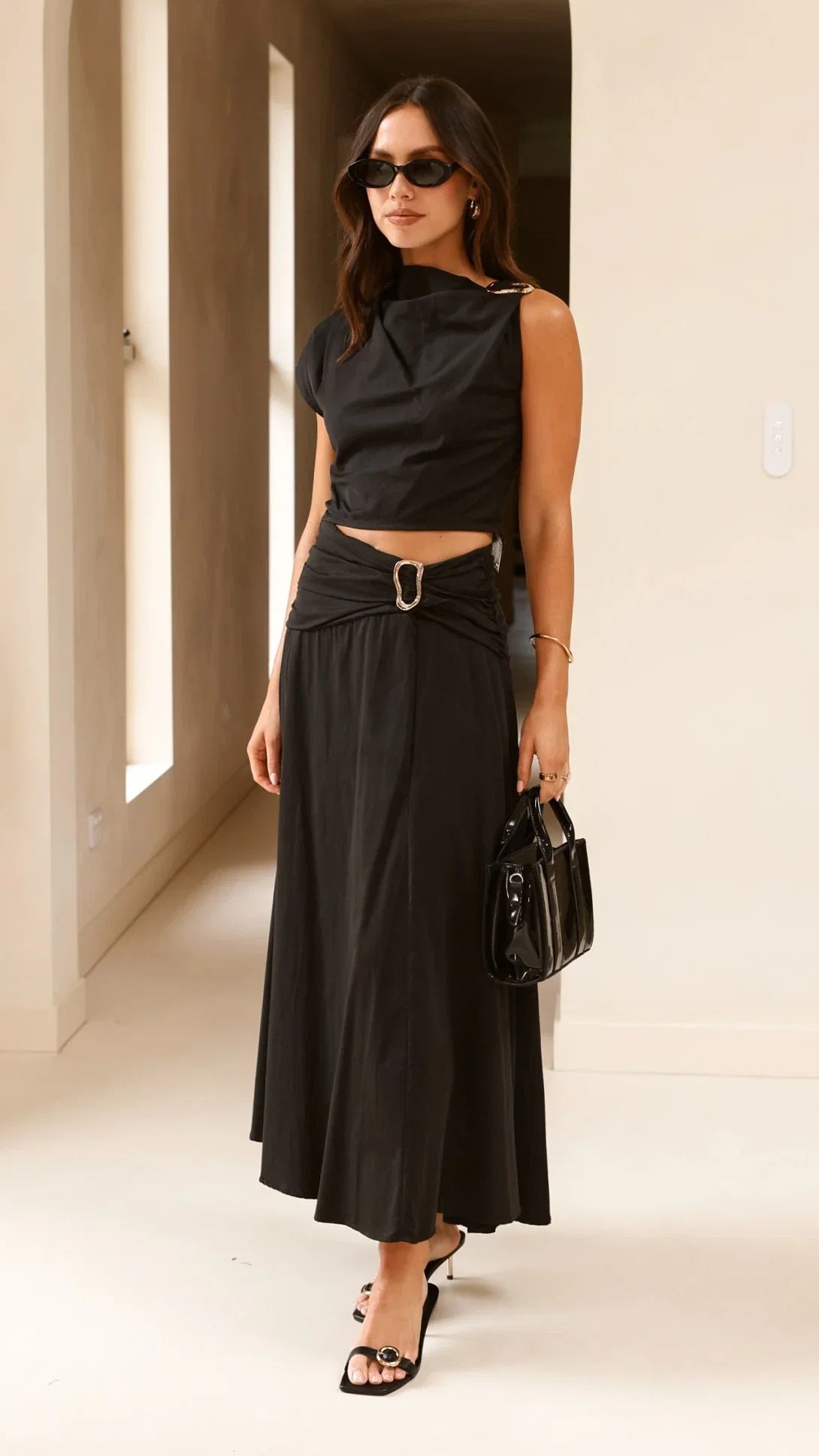 Delphine Top Black