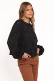 Aggie Blouse Black