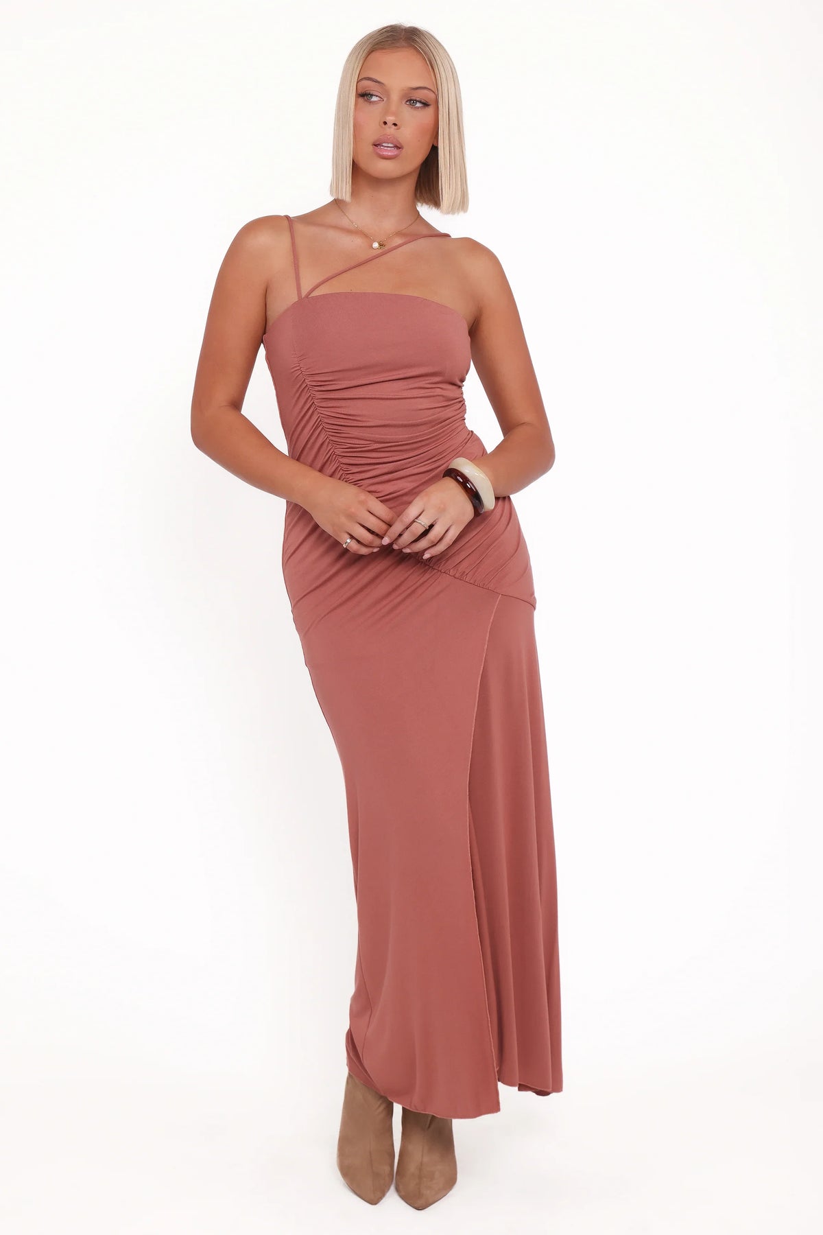 Avaline Maxi Dress Terracotta