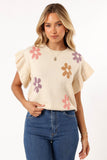 Kinsley Floral Top Cream Multi