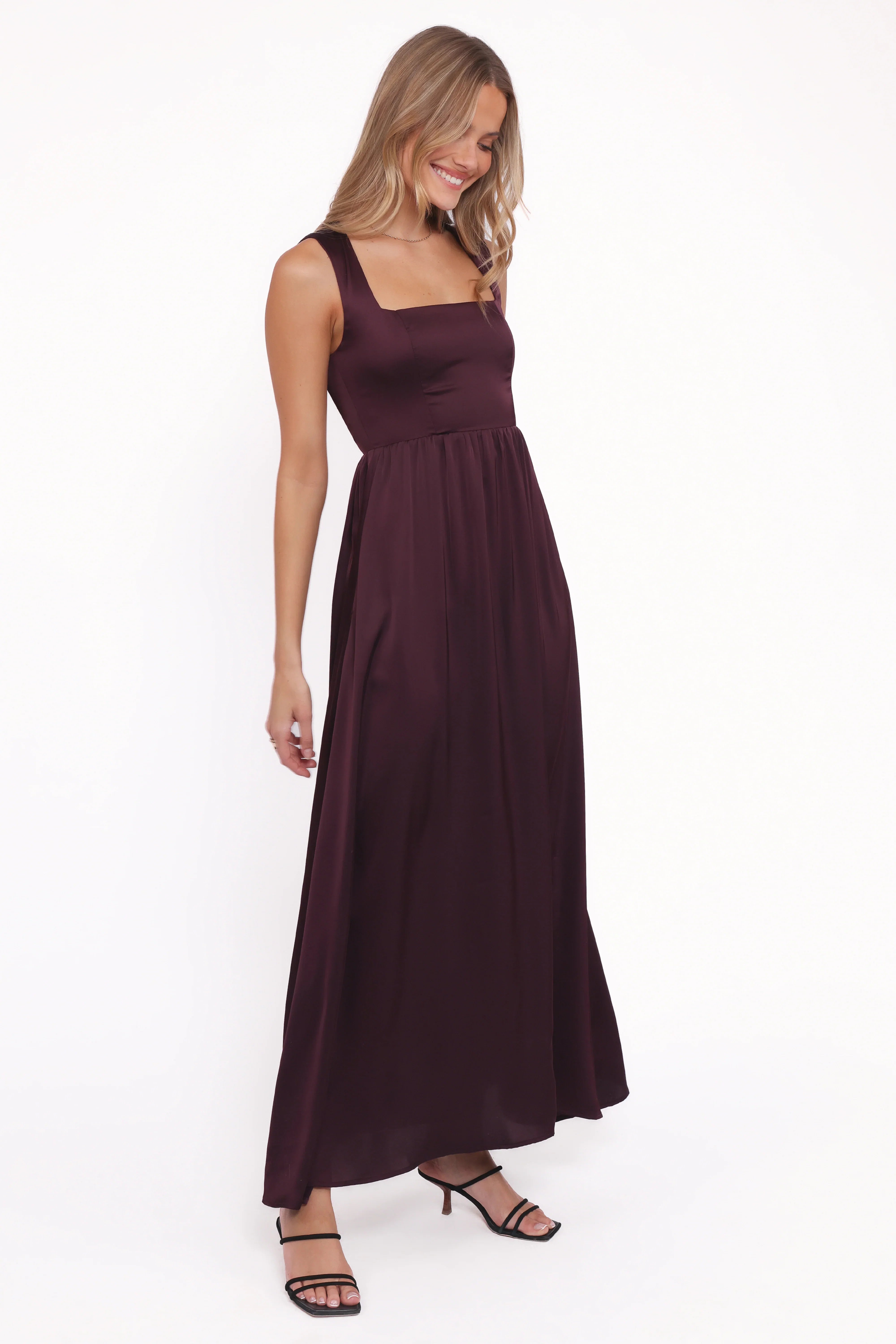 Elania Maxi Dress Plum