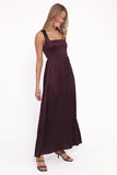 Elania Maxi Dress Plum