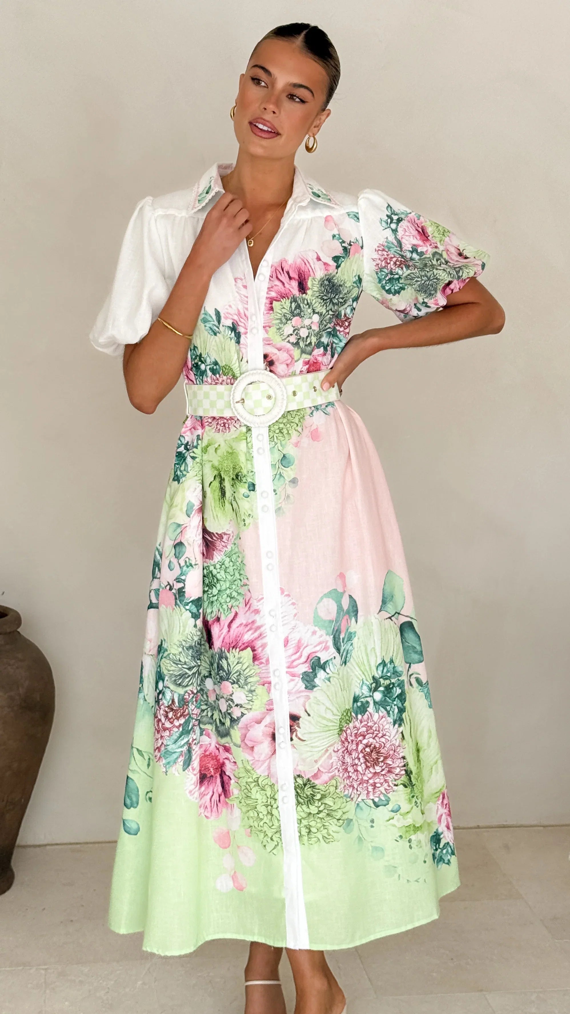 Dusk Maxi Dress Sorbet Symphony