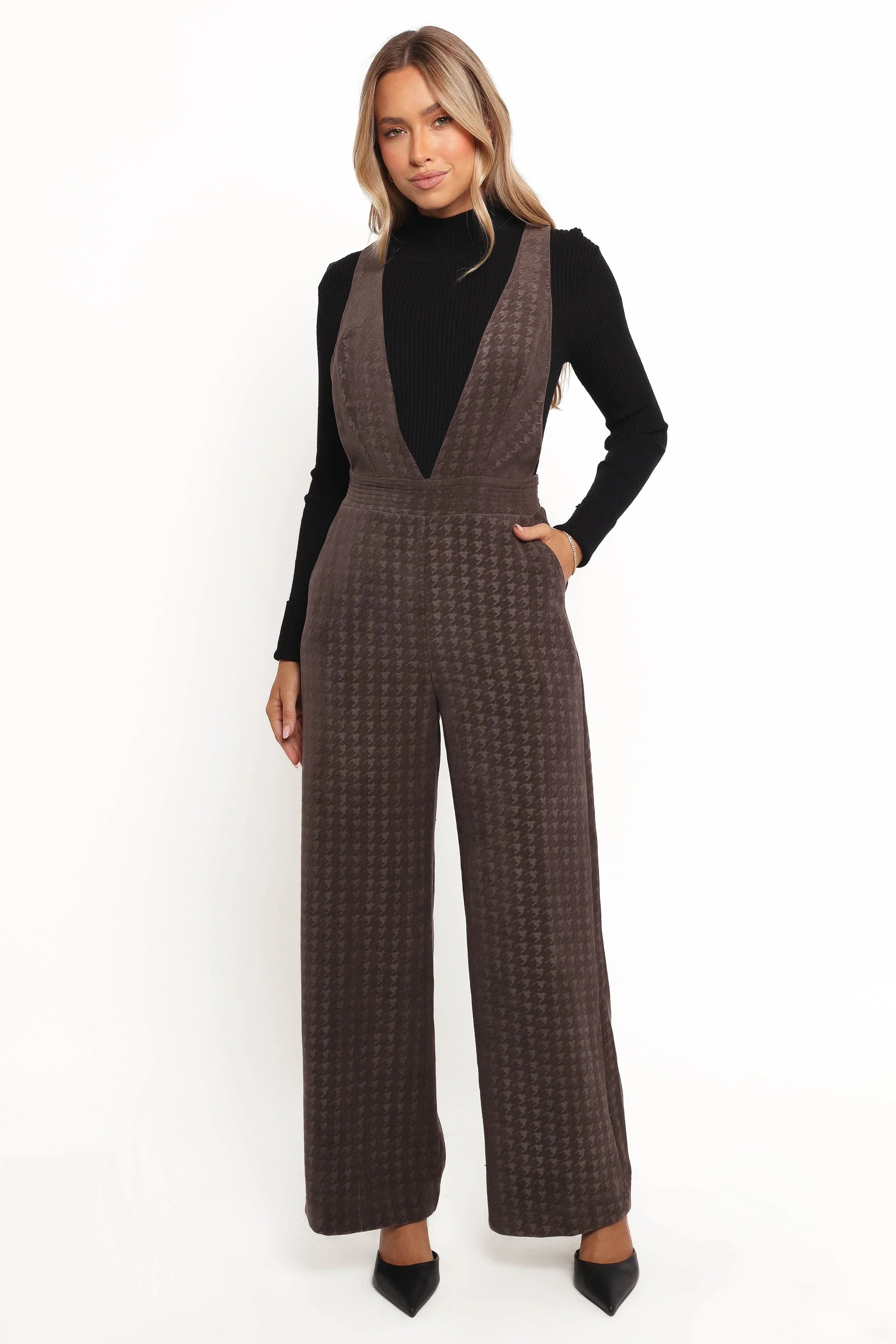 Yvettie Jumpsuit Brown