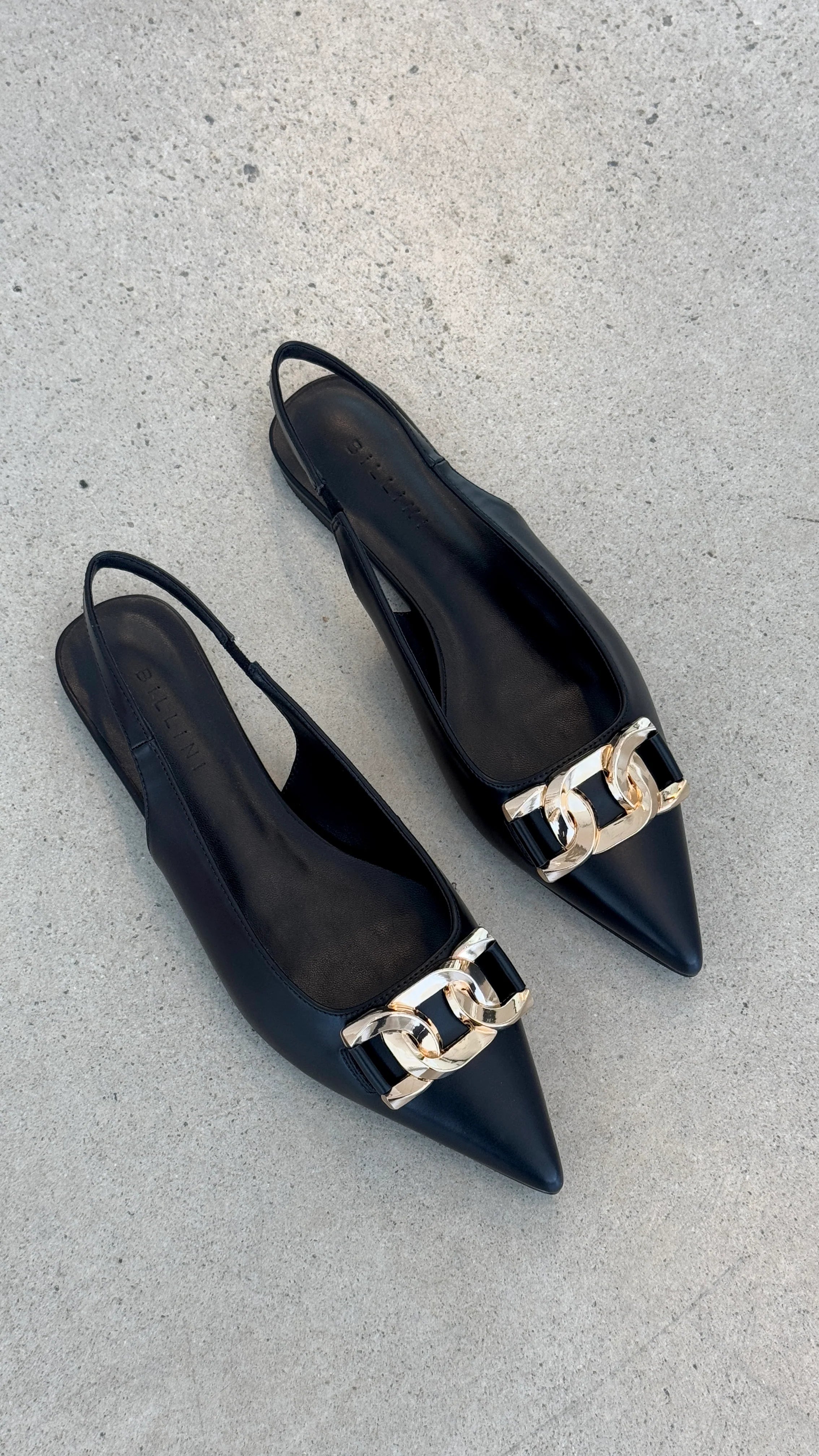 Jane Ballet Flats Black