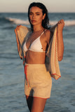 Val Knit Short Beige