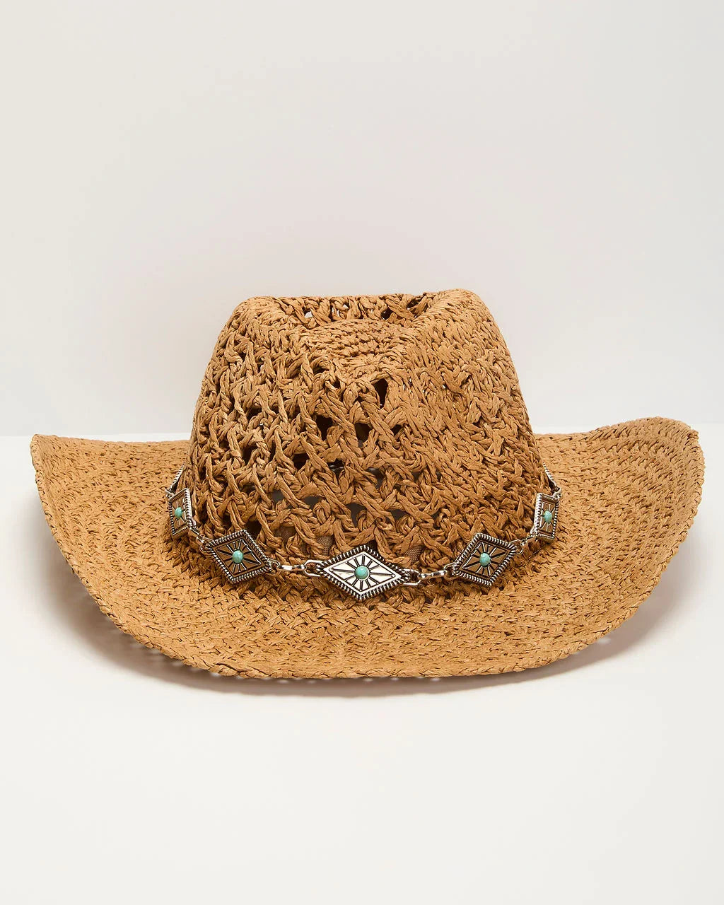 Main Stage Straw Western Hat