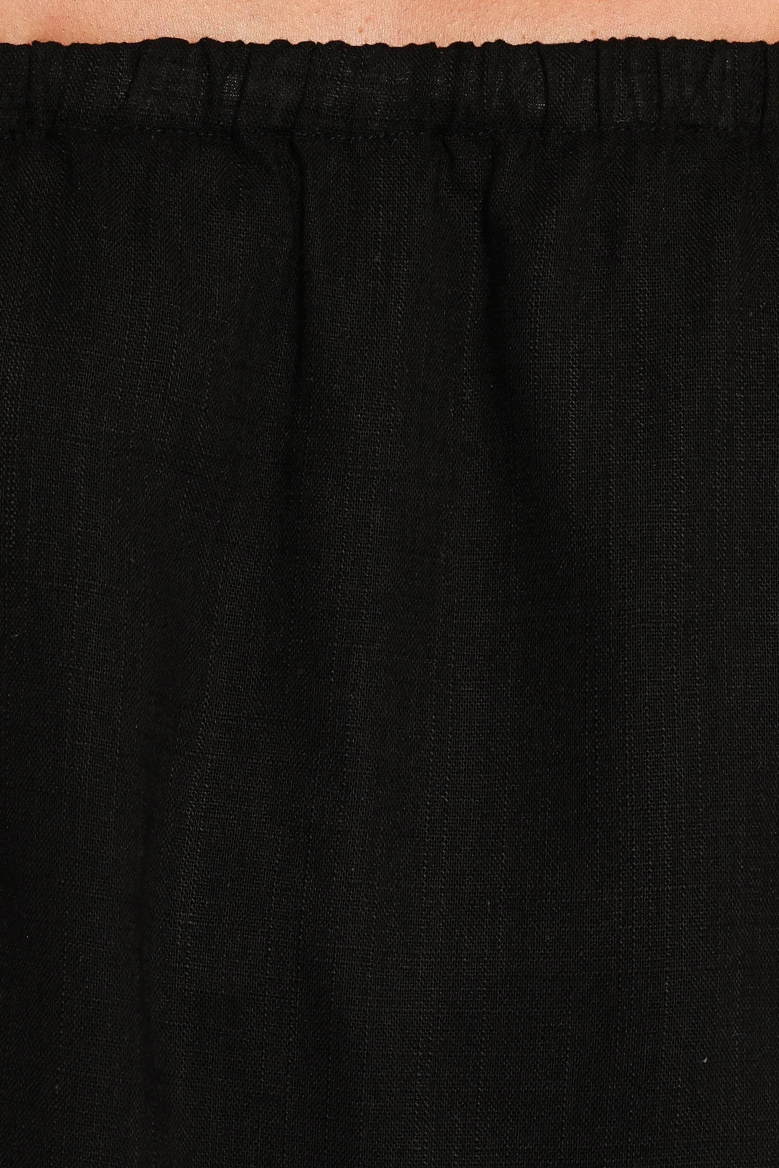 Kristia Strapless Romper Black