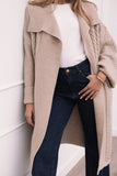 Soma Oversized Open Front Cardigan Beige