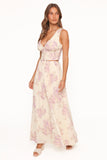 Tinsley Maxi Skirt Lavender Floral