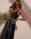 Parker Contrast Trim Jumpsuit