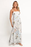 Emmeline Maxi Dress Blue Floral