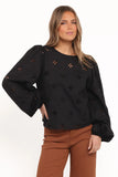 Aggie Blouse Black