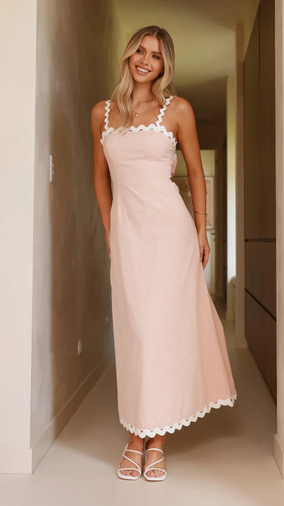 Fiora Maxi Dress Pink