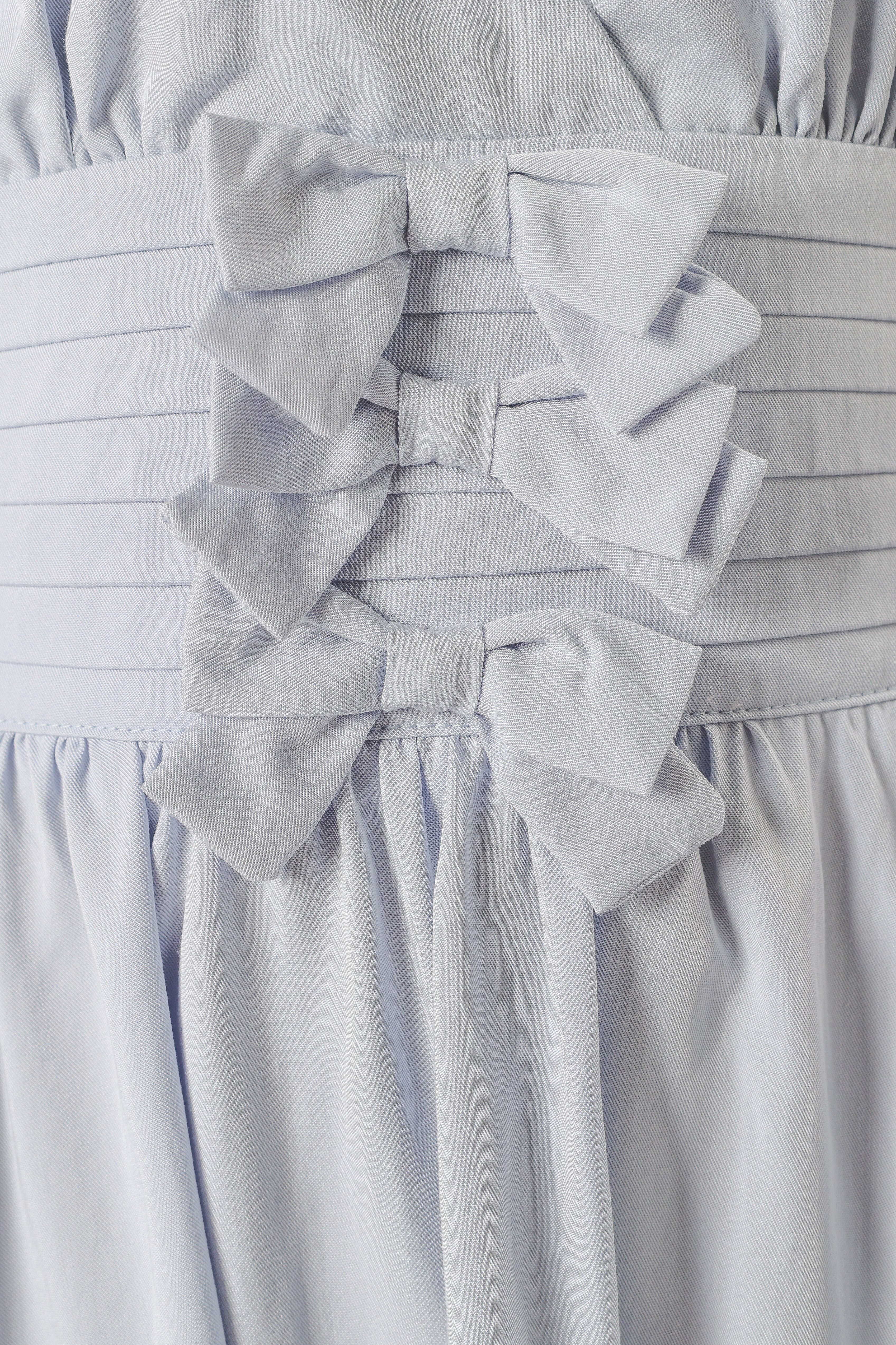 Leigh Halterneck Mini Dress Light Blue