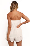 Alicent Romper White