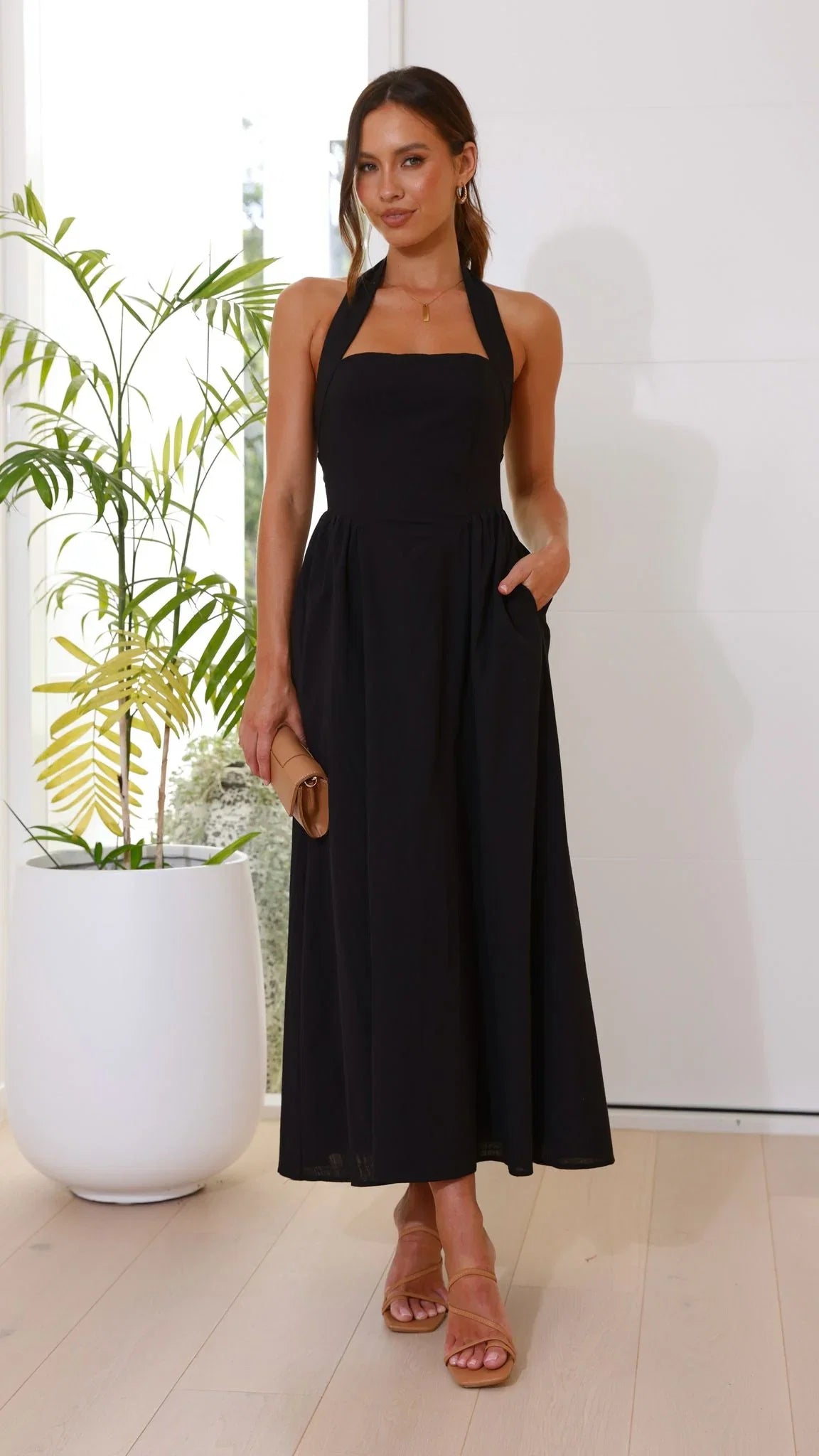 Caden Maxi Dress Black