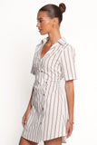 Hayes Mini Dress Blue Stripe